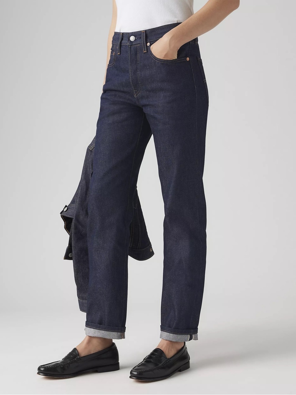 Levi’s Premium 501 ORIGINAL SELVEDGE WOMEN'S JEANS Size 28